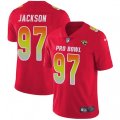 Jacksonville Jaguars #97 Malik Jackson Limited Red 2018 Pro Bowl NFL Jersey