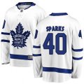 Toronto Maple Leafs #40 Garret Sparks Fanatics Branded White Away Breakaway NHL Jersey