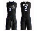 Orlando Magic #2 Al-Farouq Aminu Swingman Black Basketball Suit Jersey - City Edition