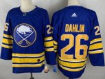 Buffalo Sabres #26 Rasmus Dahlin Blue Fanatics Branded Royal Home Breakaway Jersey