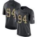 Los Angeles Rams #94 Robert Quinn Limited Black 2016 Salute to Service NFL Jersey