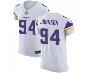 Minnesota Vikings #94 Jaleel Johnson White Vapor Untouchable Elite Player Football Jersey
