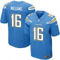 Los Angeles Chargers #16 Tyrell Williams Elite Electric Blue Alternate NFL Jersey