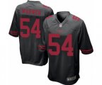 San Francisco 49ers #54 Fred Warner Game Black Football Jersey
