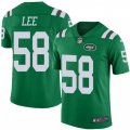 New York Jets #58 Darron Lee Limited Green Rush Vapor Untouchable NFL Jersey