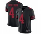 San Francisco 49ers #4 Nick Mullens Black Vapor Untouchable Limited Player NFL Jersey