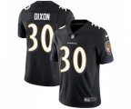 Baltimore Ravens #30 Kenneth Dixon Black Alternate Vapor Untouchable Limited Player Football Jersey