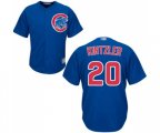 Chicago Cubs #20 Brandon Kintzler Replica Royal Blue Alternate Cool Base Baseball Jersey