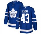Toronto Maple Leafs #43 Nazem Kadri Authentic Royal Blue Home NHL Jersey