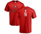 Tampa Bay Buccaneers #9 Matt Gay Red Backer T-Shirt