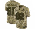 Dallas Cowboys #92 Dorance Armstrong Jr. Limited Camo 2018 Salute to Service Football Jersey