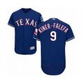 Texas Rangers #9 Isiah Kiner-Falefa Royal Blue Alternate Flex Base Authentic Collection Baseball Player Jersey