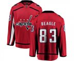 Washington Capitals #83 Jay Beagle Fanatics Branded Red Home Breakaway NHL Jersey