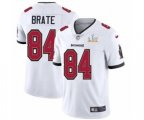 Tampa Bay Buccaneers #84 Cameron Brate White 2021 Super Bowl LV Jersey