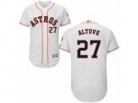 Houston Astros #27 Jose Altuve White Flexbase Authentic Collection MLB Jersey