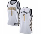 Nike Atlanta Hawks #1 Tracy Mcgrady Authentic White NBA Jersey - City Edition