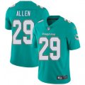 Miami Dolphins #29 Nate Allen Aqua Green Team Color Vapor Untouchable Limited Player NFL Jersey