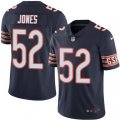 Chicago Bears #52 Christian Jones Navy Blue Team Color Vapor Untouchable Limited Player NFL Jersey