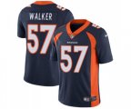 Denver Broncos #57 Demarcus Walker Navy Blue Alternate Vapor Untouchable Limited Player Football Jersey