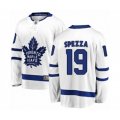 Toronto Maple Leafs #19 Jason Spezza Authentic White Away Fanatics Branded Breakaway Hockey Jersey
