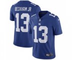 New York Giants #13 Odell Beckham Jr Royal Blue Team Color Vapor Untouchable Limited Player Football Jersey