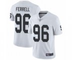 Oakland Raiders #96 Clelin Ferrell White Vapor Untouchable Limited Player Football Jersey