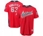 Washington Nationals #63 Sean Doolittle Game Red National League 2018 Baseball All-Star Baseball Jersey
