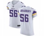 Minnesota Vikings #56 Garrett Bradbury White Vapor Untouchable Elite Player Football Jersey
