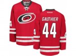 Carolina Hurricanes #44 Julien Gauthier Authentic Red Home NHL Jersey