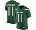 New York Jets #11 Robby Anderson Green Team Color Vapor Untouchable Limited Player Football Jersey