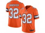 Denver Broncos #32 Andy Janovich Limited Orange Rush NFL Jersey