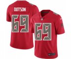 Tampa Bay Buccaneers #69 Demar Dotson Limited Red Rush Vapor Untouchable Football Jersey