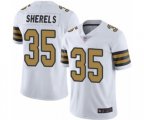 New Orleans Saints #35 Marcus Sherels Limited White Rush Vapor Untouchable Football Jersey