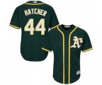 Oakland Athletics #44 Chris Hatcher Replica Green Alternate 1 Cool Base Baseball Jersey