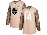 Los Angeles Kings #14 Mike Cammalleri Camo Authentic Veterans Day Stitched NHL Jersey