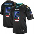 Jacksonville Jaguars #5 Blake Bortles Elite Black USA Flag Fashion NFL Jersey