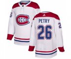 Montreal Canadiens #26 Jeff Petry White Road Stitched Hockey Jersey