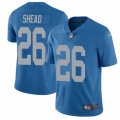 Detroit Lions #26 DeShawn Shead Blue Alternate Vapor Untouchable Limited Player NFL Jersey