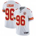 Kansas City Chiefs #96 Bennie Logan White Vapor Untouchable Limited Player NFL Jersey