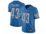 Detroit Lions #43 Nick Bellore Blue Team Color Vapor Untouchable Limited Player NFL Jersey