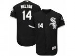 Chicago White Sox #14 Bill Melton Black Flexbase Authentic Collection MLB Jersey