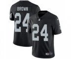 Oakland Raiders #24 Willie Brown Black Team Color Vapor Untouchable Limited Player Football Jersey