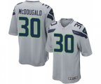 Seattle Seahawks #30 Bradley McDougald Game Grey Alternate Football Jersey