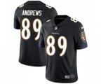 Baltimore Ravens #89 Mark Andrews Black Alternate Vapor Untouchable Limited Player Football Jersey