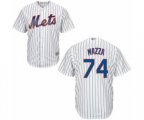 New York Mets Chris Mazza Replica White Home Cool Base Baseball Player Jersey