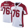 Arizona Cardinals #76 Mike Iupati White Vapor Untouchable Limited Player NFL Jersey