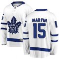 Toronto Maple Leafs #15 Matt Martin Fanatics Branded White Away Breakaway NHL Jersey