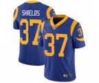 Los Angeles Rams #37 Sam Shields Royal Blue Alternate Vapor Untouchable Limited Player Football Jersey