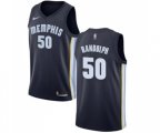 Memphis Grizzlies #50 Zach Randolph Swingman Navy Blue Road NBA Jersey - Icon Edition