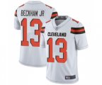Cleveland Browns #13 Odell Beckham Jr. White Vapor Untouchable Limited Player Football Jersey